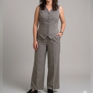 Vintage Checkered Jumpsuit